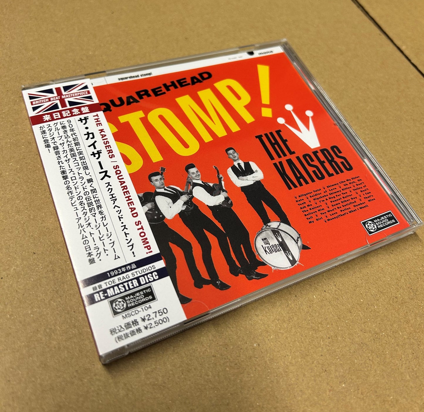 The Kaisers - Squarehead Stomp CD