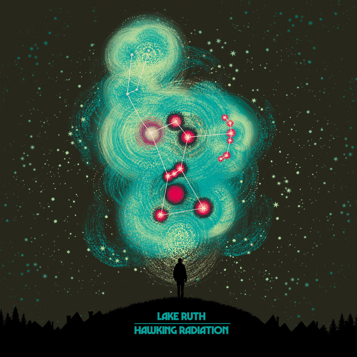 Arcade Sound - Lake Ruth - Hawking Radiation - LP front cover