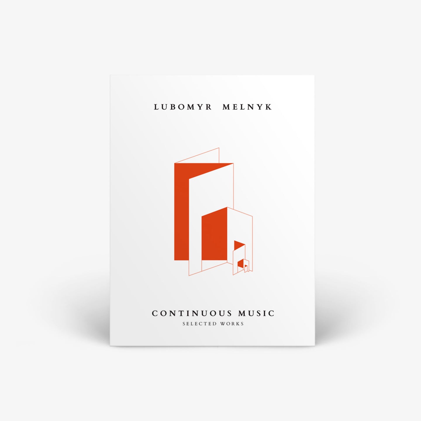 Arcade Sound - Lubomyr Melnyk - Continuous Music Selected Works (Sheet Music) front cover