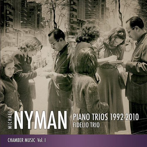 Arcade Sound - Michael Nyman - Piano Trios 1992 - 2010 front cover