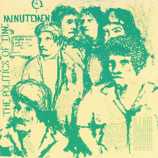 Arcade Sound - Minutemen - The Politics Of Time - LP/CD front cover