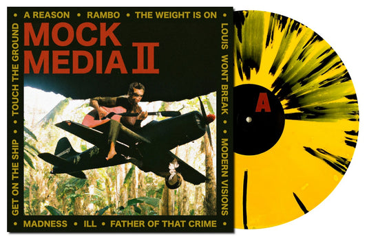 Arcade Sound - Mock Media - Mock Media II - LP front cover