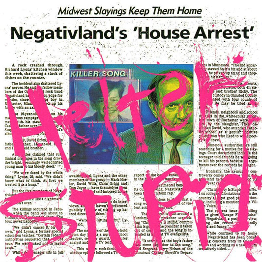 Arcade Sound - Negativland - Helter Stupid - LP/CD front cover