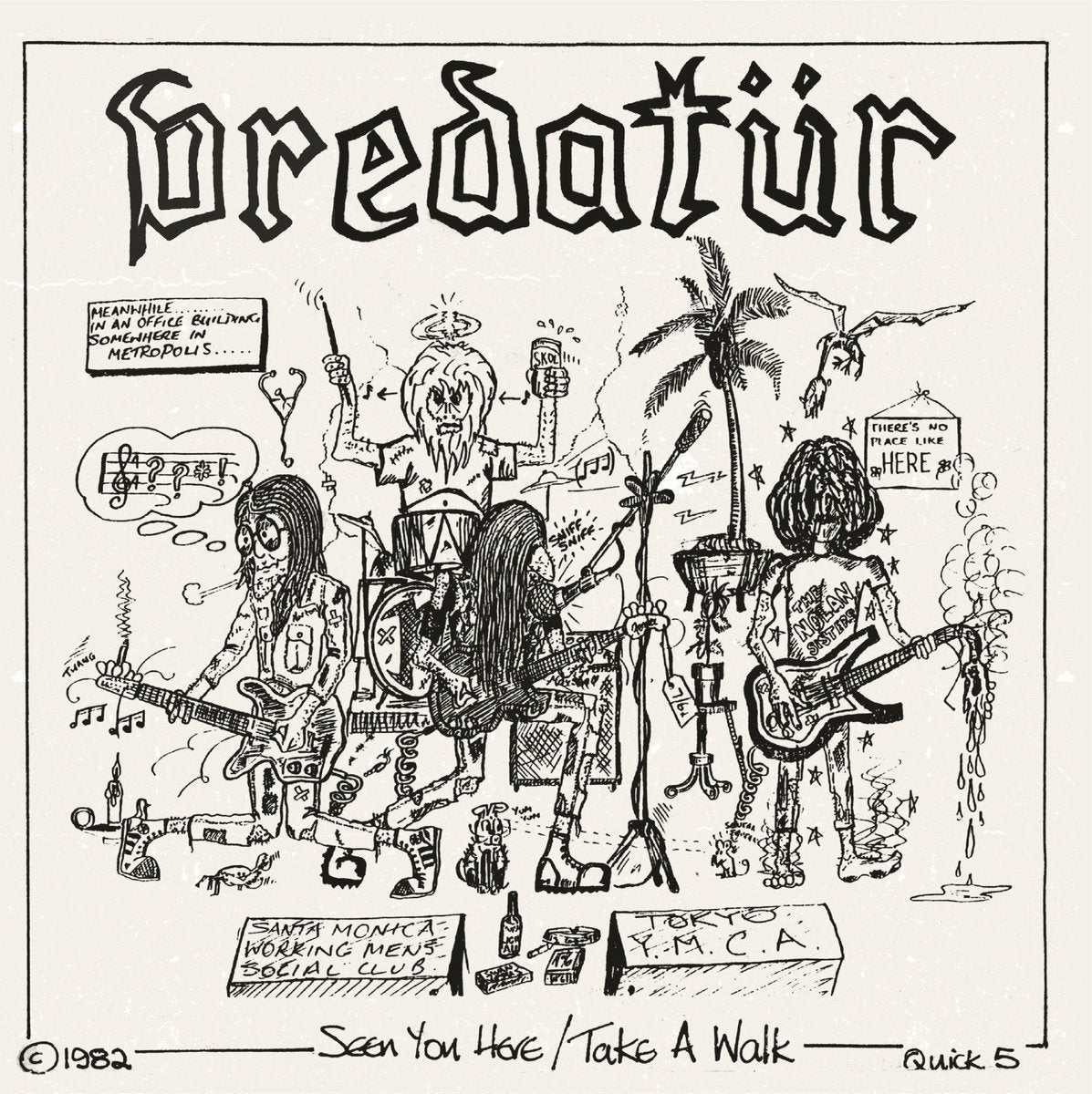 Predatür - Seen You Here - 7"