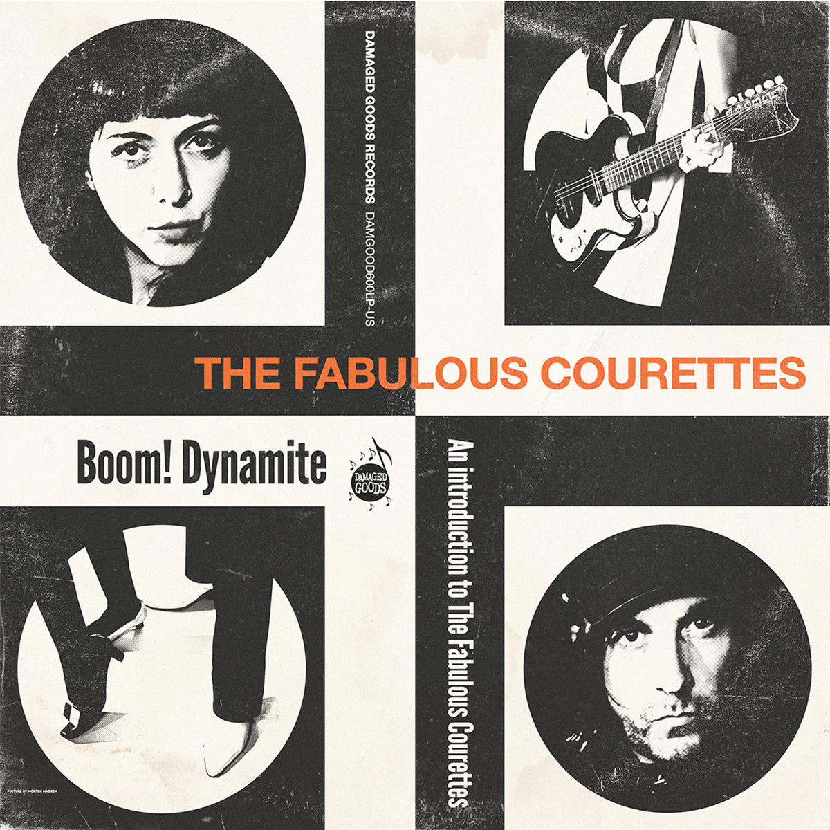 The Courettes - Boom! Dynamite - An Introduction To The Fabulous Courettes - LP