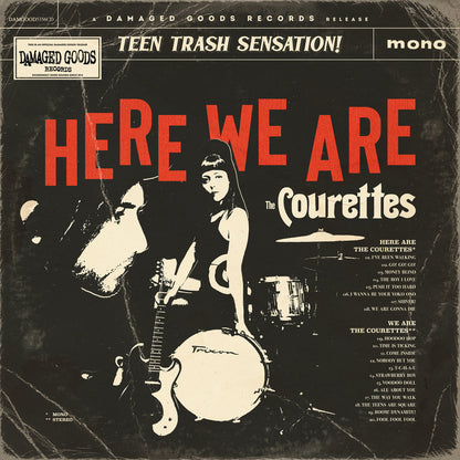 The Courettes - Here We Are The Courettes - CD