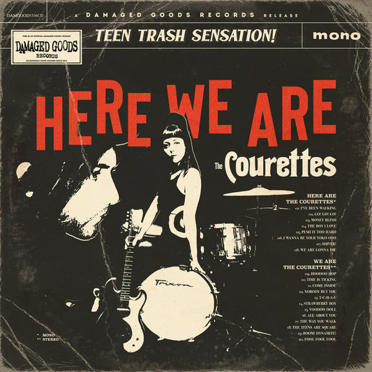 The Courettes - Here We Are The Courettes - CD