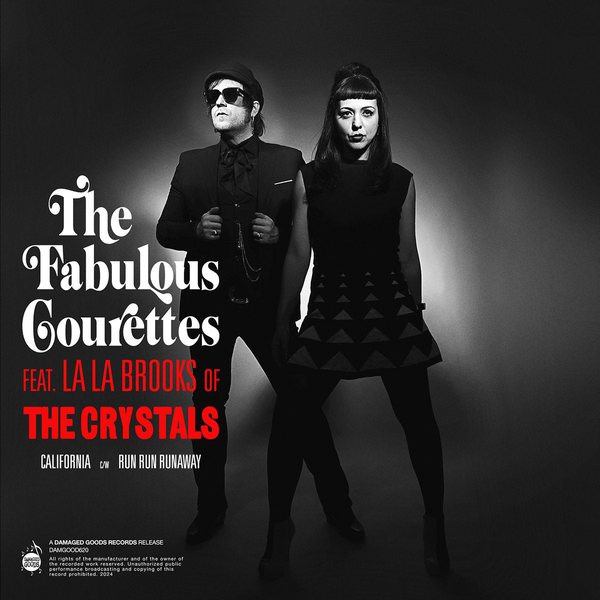 The Courettes - California - 7"