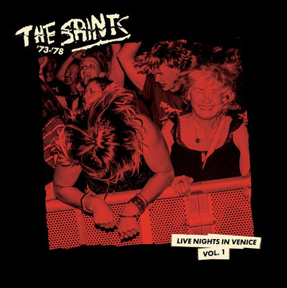 The Saints '73-'78 "Live Nights In Venice'....'25" Tour T-Shirt + Live Nights In Venice Red Vinyl Bundle