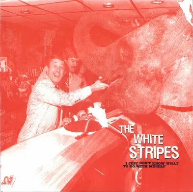 Arcade Sound - White Stripes - I Just Don't Know What To Do With Myself - 7" front cover