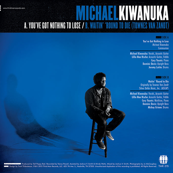 Arcade Sound - Michael Kiwanuka - You've Got Nothing To Lose 7" front cover