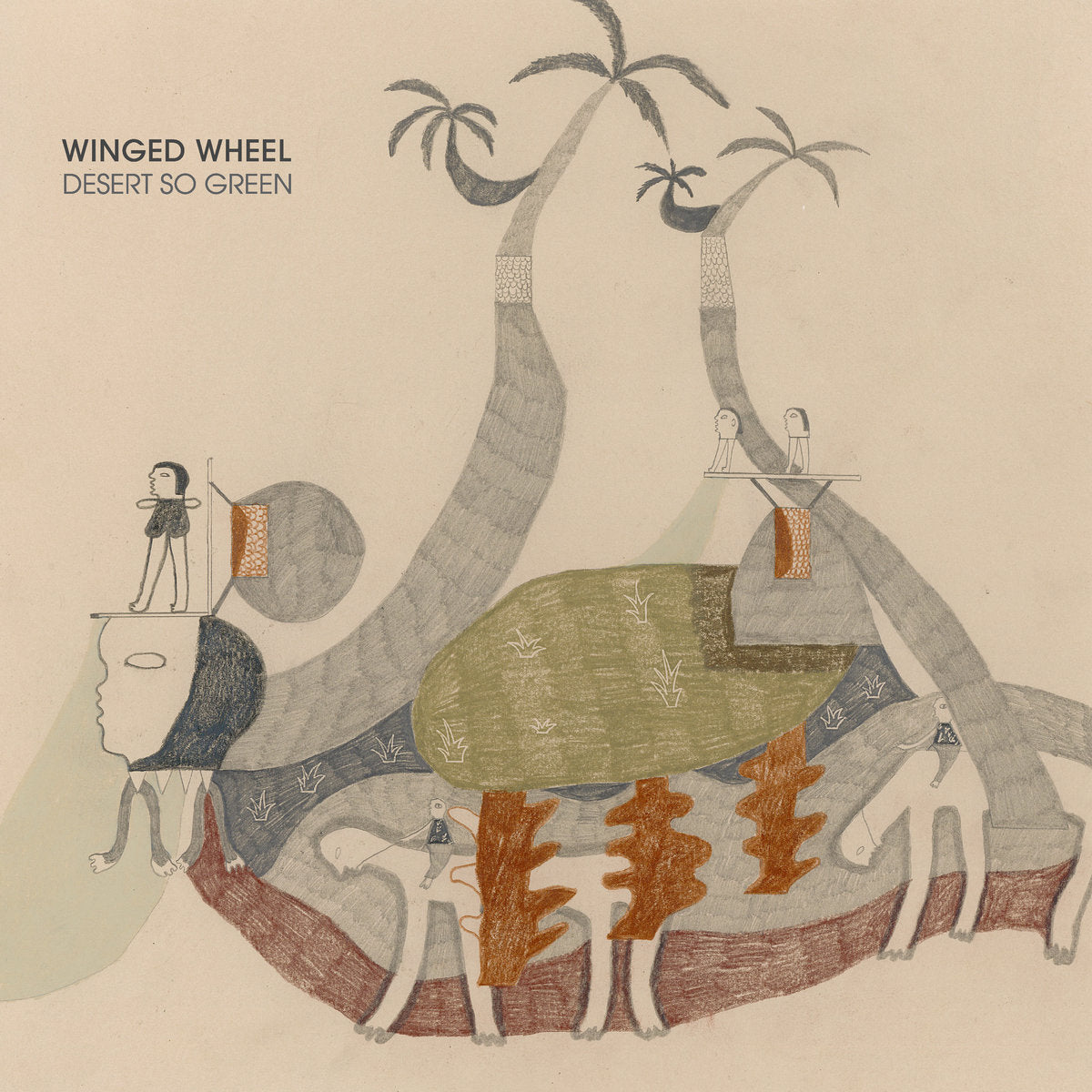 Winged Wheel - Desert So Green - LP