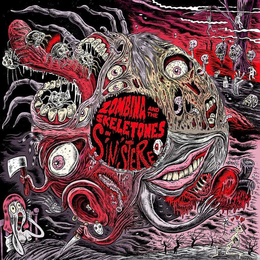 Zombina & The Skeletones - In Sinistereo - LP/CD