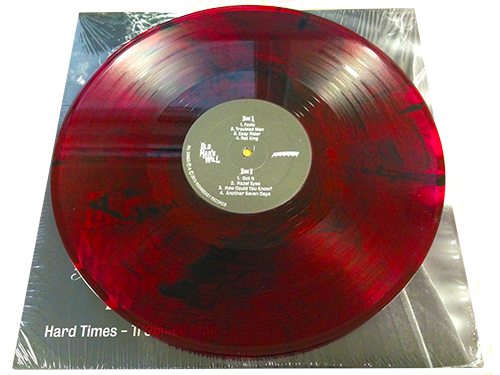 Old Mans Will: Hard Times / Troubled Man  CD / LP (Red/Black Coloured Vinyl)