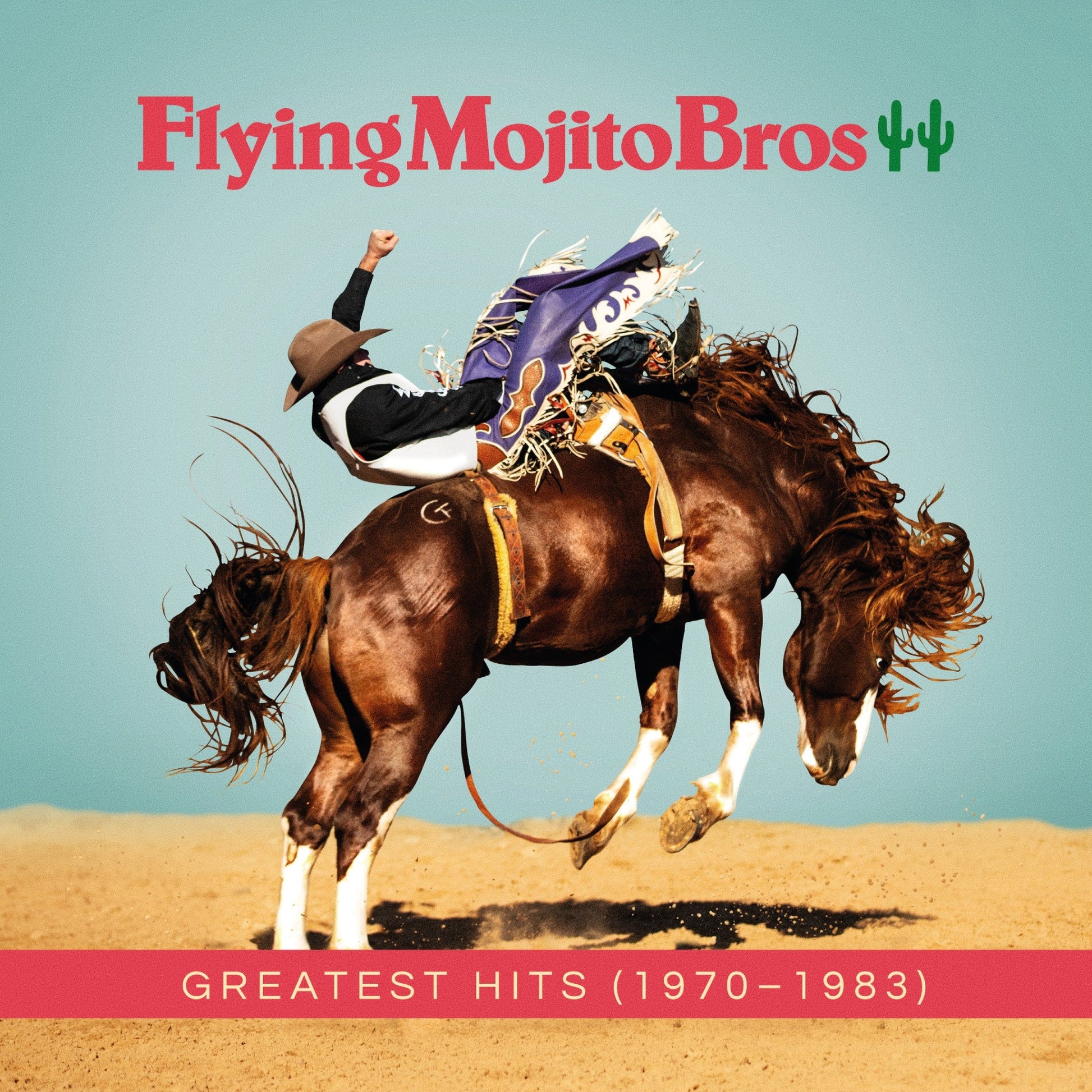 Arcade Sound - Flying Mojito Bros. - Greatest Hits (1970 - 1983) - LP front cover