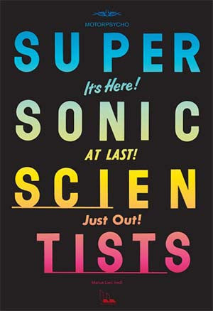 MOTORPSYCHO - Supersonic Scientists Book (English) by Various Authors