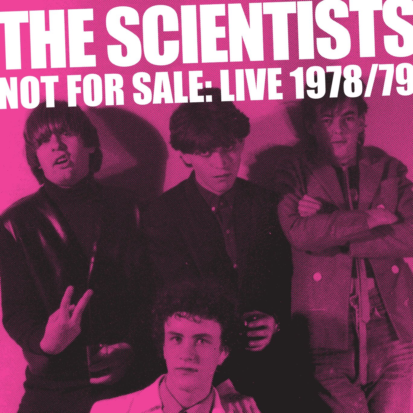 THE SCIENTISTS: 'Not For Sale' Live "78 / "79 - (2LP PINK VINYL / CD)