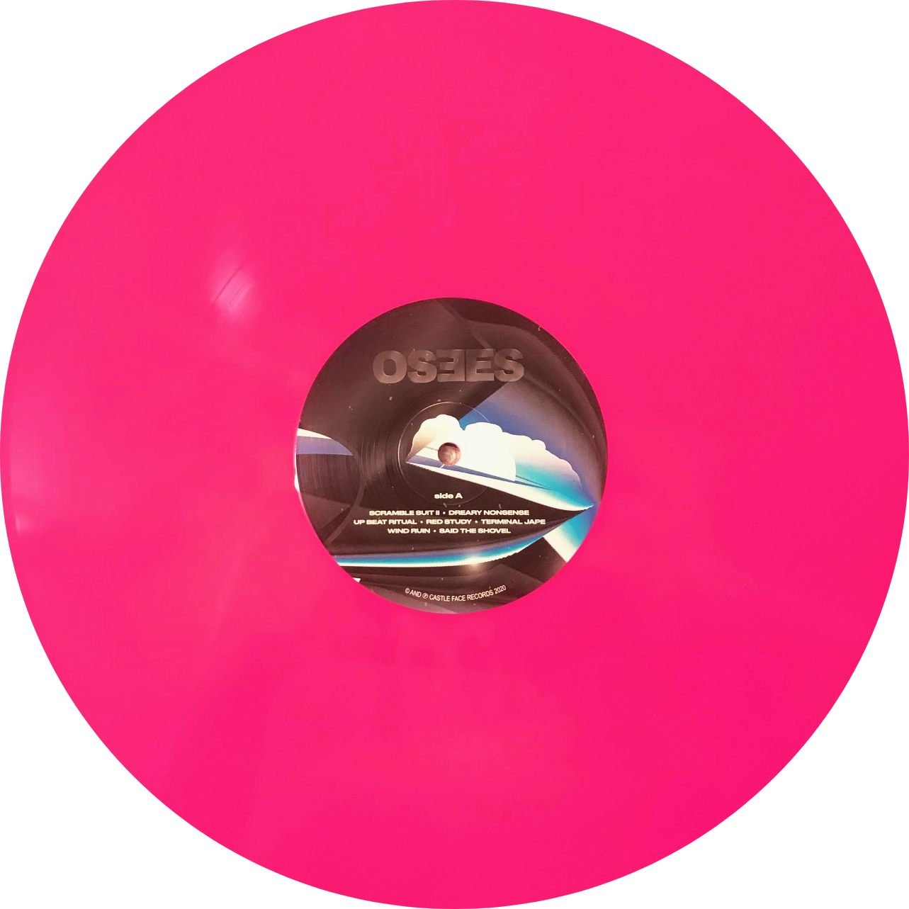 Arcade Sound - Osees - Protean Threat - Ltd Neon Pink Vinyl front cover