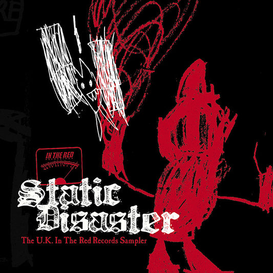 Arcade Sound - Various - Static Disaster: The UK In The Red Sampler - CD front cover